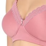 Non-Padded Wire Free T-Shirt Bra  Onion Pink - Image 5