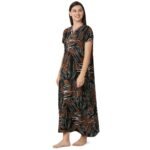 Rayon Nighty Regular Black - Image 2