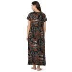 Rayon Nighty Regular Black - Image 4