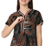 Rayon Nighty Regular Black - Image 5