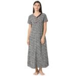 Rayon Nighty Regular Black