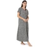 Rayon Nighty Regular Black - Image 3