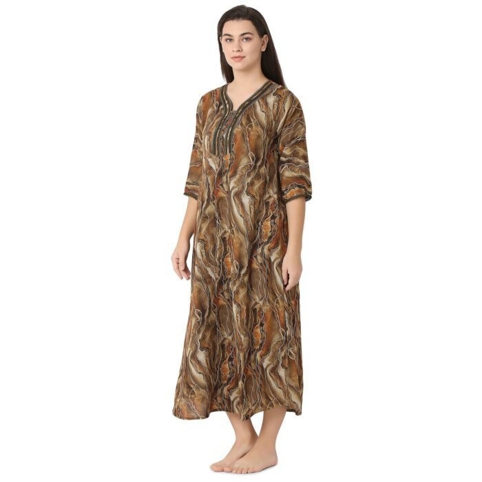 Rayon Nighty Regular Lemon - Image 2