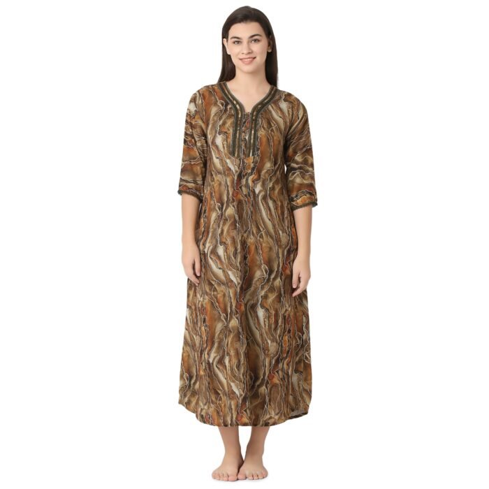 Rayon Nighty Regular Lemon - Image 1