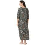 Rayon Nighty Regular Blue - Image 4