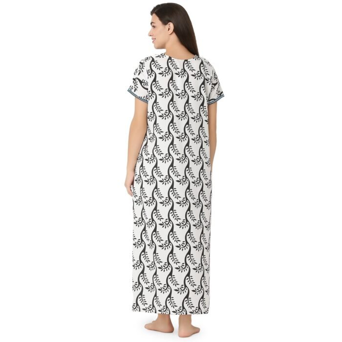 Cotton Nighty Regular White - Image 4