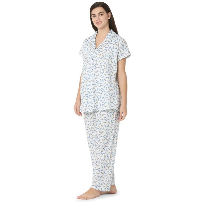Weekend Ease Cotton Night Suit - Image 2