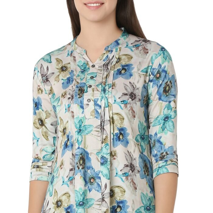Reyon Night Suit  Regular Blue - Image 5