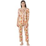 Reyon Night Suit Regular Yellow