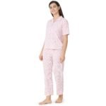 Cotton Night Suit  Regular Pink - Image 2