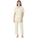 Cotton Night Suit  Regular Yellow