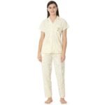 Cotton Night Suit  Regular Yellow