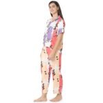 Reyon Night Suit  Regular Pink - Image 2