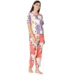 Reyon Night Suit  Regular Pink - Image 3