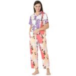 Reyon Night Suit  Regular Pink - Image 5