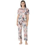 Cotton Night Suit  Regular Peach