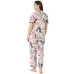 Cotton Night Suit  Regular Peach - Image 4