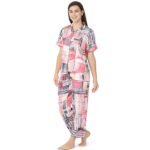 Cotton Night Suit  Regular Pink - Image 2