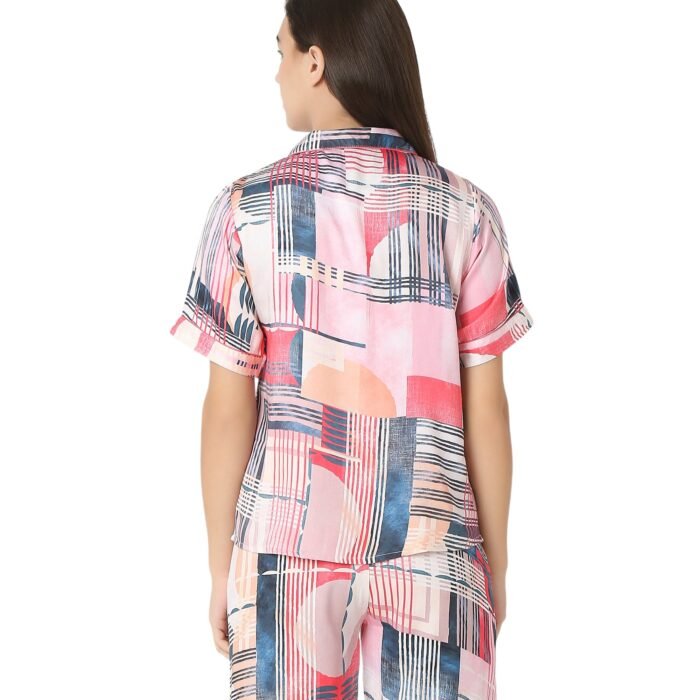 Cotton Night Suit  Regular Pink - Image 4