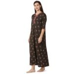 Rayon Nighty Regular Mehandi - Image 2