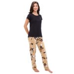 Cotton Pajama Set  Regular Black - Image 2