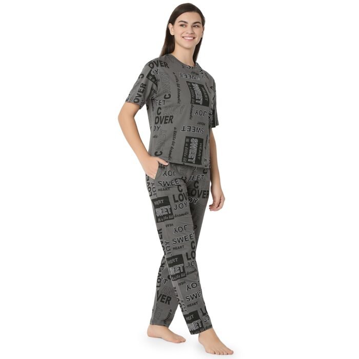 Dark Grey Word Play - Smart Chic Dark Grey Set - Image 3
