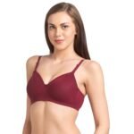 Zinnia-Soft Padded Solid T-shirt Bra - Image 3