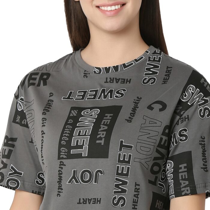 Dark Grey Word Play - Smart Chic Dark Grey Set - Image 6
