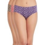 Cotton Printed Hipster Regular Panties-Multicolor