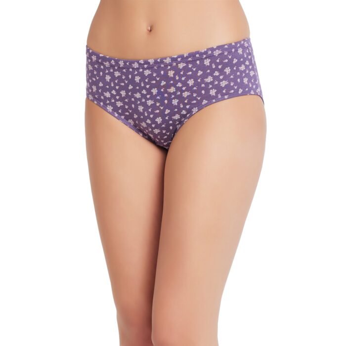 Cotton Printed Hipster Regular Panties-Multicolor - Image 4