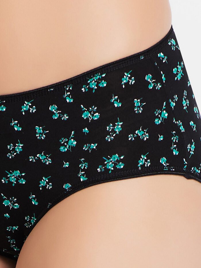 Cotton Printed Hipster Regular Panties-Multicolor - Image 5