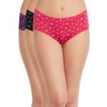Cotton Printed Hipster Regular Panties-Multicolor
