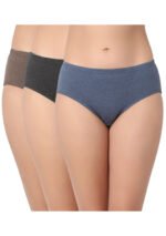 Cheerful Charm Cotton Pack Of 3 Hipster Panties