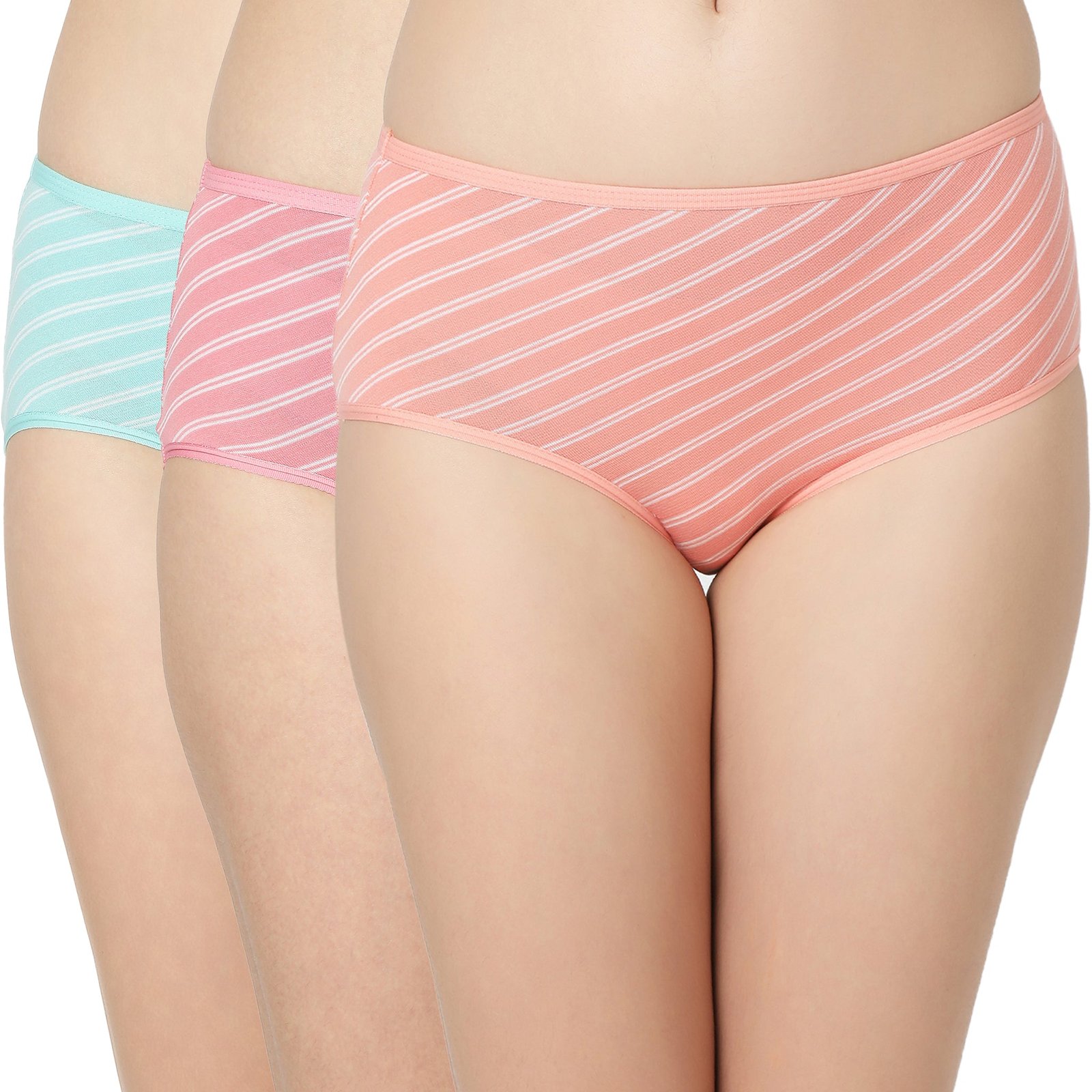 6868-1 Cotton lycra Hipster Panties-6868