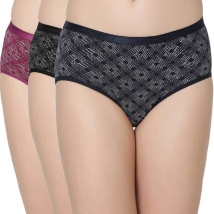 Cotton lycra Hipster Panties-6875