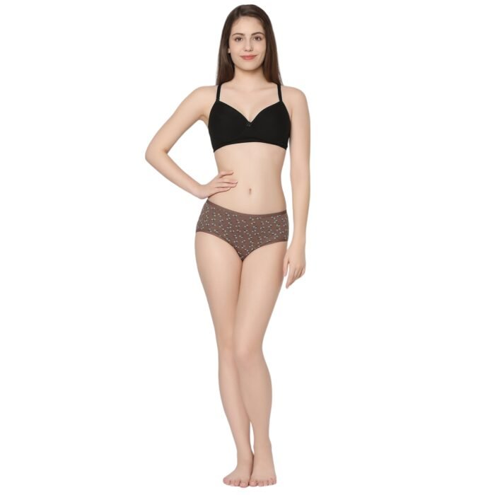Cotton lycra Hipster Panties-6902