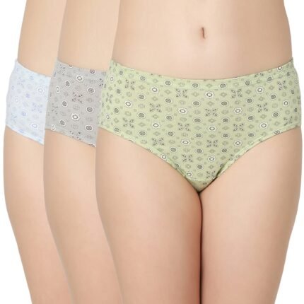 Cotton lycra Hipster Panties-6937