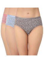Cotton Printed Pack Of 3 Hipster Panties