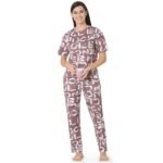 Mauve Alphabet Chic - Trendy Letters Mauve Set - Image 8