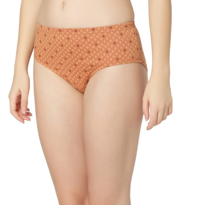 Cotton lycra Hipster Panties-7006