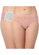Soft Whisper Cotton Pack Of 3 Hipster Panties