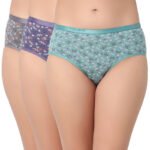 Cotton Printed Pack Of 3 Hipster Panties