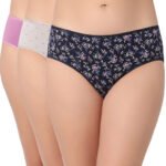 Cotton Printed Pack Of 3 Hipster Panties