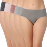 Cotton Pastel Colours Pack of 5 Hipster Panties