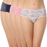 Cotton Groovy Prints Pack of 5 Hipster Panties