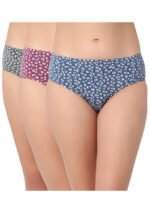 Cotton Printed Pack Of 3 Hipster Panties