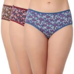 Radiant Joy Cotton Pack Of 3 Hipster Panties
