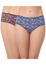 Radiant Joy Cotton Pack Of 3 Hipster Panties