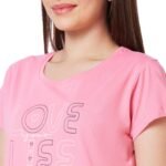 Capri Night Suit Regular-Peach - Image 5