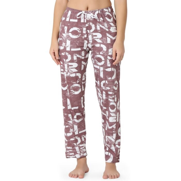 Mauve Alphabet Chic - Trendy Letters Mauve Set - Image 5